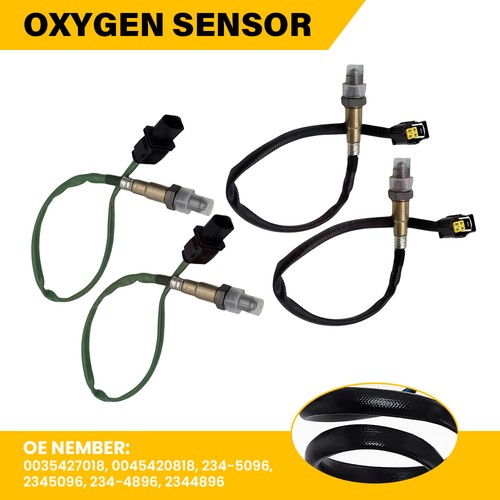 Sensor de oxígeno O2 ascendente y descendente 4 piezas OEM para Mercedes-Benz ML63 C300 E550 GLK350 - Imagen 17 de 20