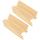 100 Pcs Handcraft Mini Tapestry Wooden Rods Small Woven Hanging Accessories