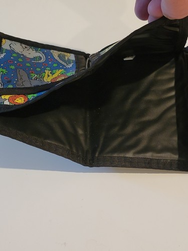 Houston Zoo Kids Wallet Animal Elephant Giraffe Zebra Lion Monkey Hook And Loop - Picture 3 of 7