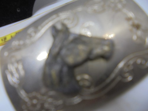 Horse Head Belt Buckle Made in USA - Picture 5 of 6