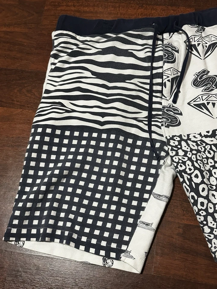 Shorts de malha Billionaire Boys Club “bloqueado” tamanho grande - Imagem 4 de 4