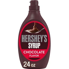 HERSHEY'S Chocolate Syrup 24 oz – Classic Dessert Topping, Milk & Ice Cream