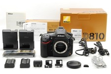[TOP MINT w/ Box] Nikon D810 Body Digital SLR Camera Black 36.3 MP US Duty Incl