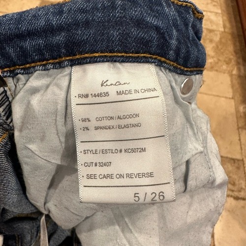 Pantalones de mezclilla Kancan desgastados para mujer talla 5/26 - Imagen 7 de 7