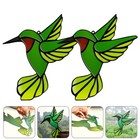  2pcs Vögel Fenster hängende Sonnencatcher Hummingbird Dekorationen Vogel