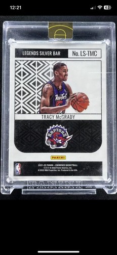 /6🔥 2021-22 Panini Eminence Tracy Mcgrady Legends 1 Oz Silver 75th Logoman Bar - Picture 3 of 4