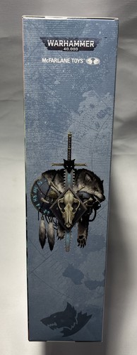 Figura de acción McFarlane Warhammer 40k * GUARDA DE LOBOS ESPACIALES 7"" ¡INSTK SIN USAR EN PAQUETE! - Imagen 4 de 5