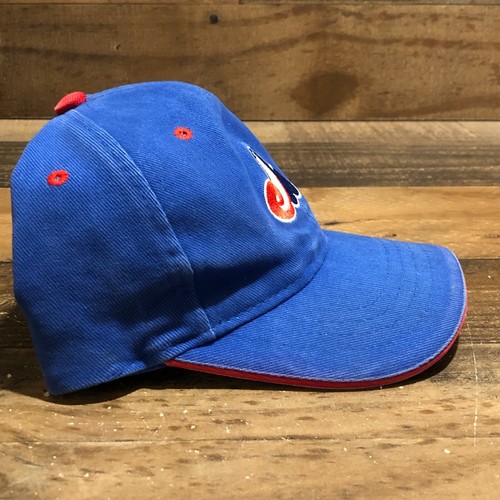 Vintage Montreal Expos Hat Strapback Cap Little Kids Blue Puma MLB Baseball READ - Picture 4 of 12