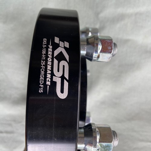 KSP Performance Wheel Spacers 6x5.5 106-H1.25 Forged F15 ISO/DIN 10.9-12.9 grade - Picture 9 of 13