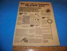 Typography Print Ad From Magazine 1980 Chartpak / The Design Schools