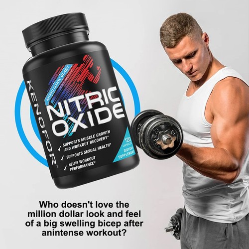 AAKG Óxido Nítrico Booster ENHANCER Cápsulas Entrenamiento Bomba L-Arginina TESTERONA NUEVO - Imagen 3 de 18