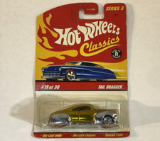 Hot Wheels Classics Series 3 #19/30 Tail Dragger - Spectraflame Gold