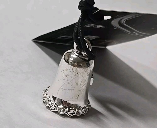 Harley-Davidson Clear Crystal & Shield Motorcycle Ride Bell - Picture 12 of 13