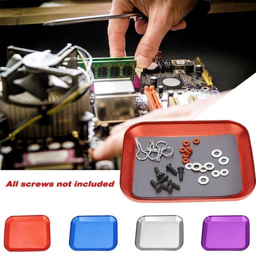 1 Pc magnetic tray Magnetic Screw Tray Screw Organizer for RC - Photo 13 sur 46
