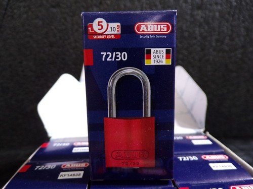 Abus 72/30 Ka X 12 Lockout Padlock,Ka,Yellow,2-17/32"H,Pk12 (G) - Picture 10 of 10