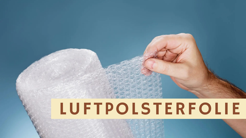 Luftpolsterfolie 1 Rolle Noppenfolie Knallfolie Blasenfolie 100 cm x 100 m NEU - Bild 3 von 6