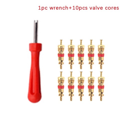 Tire Valve Core Removal Tools Wrench Plastic Handle Bike Screwdriver Wrench Core - Bild 23 von 33