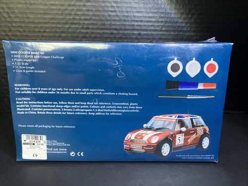 Marks & Spencer 1/32 Scale Built Kit T09/2649 K2013 Mini Cooper Model Kit - Picture 7 of 11