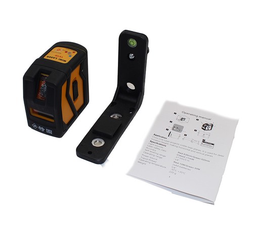 Nivel láser profesional 2 líneas luz roja nivel 635NM - Imagen 5 de 5