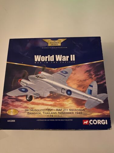 L259E Corgi No: AA32806 DH Mosquito FBVI - RAF 211 Squadron LTD 2373 / 3100 1:72 - Picture 1 of 6