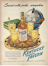 1948 Kentucky Tavern Served with Pride… Everywhere Vintage Print Ad/Poster