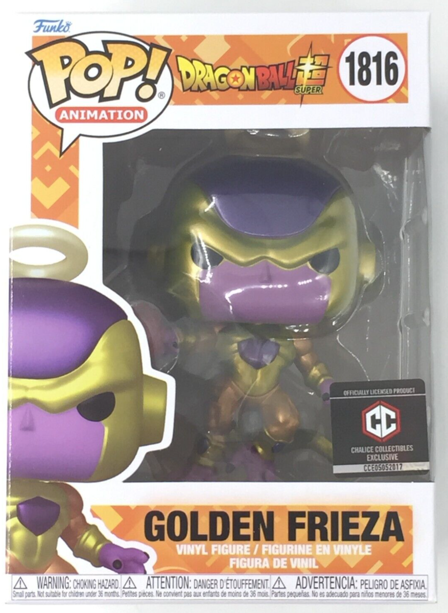 Funko Pop! DBS Golden Frieza #1816 Chalice Collectibles with