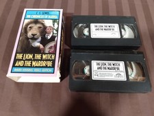 C. S. Lewis THE CHRONICLES OF NARNIA 1988 Public Media Video 2 VHS Tapes