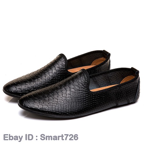 Mens Driving Pumps Moccasins Slip On Leisure Outdoor Loafers Shoes New - Picture 6 of 27