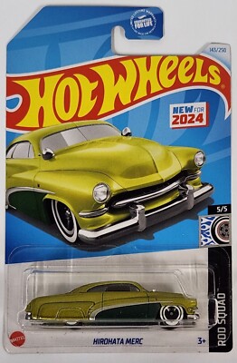 2024 Hot Wheels Hirohata Merc 143/250 Rod Squad 5/5 Slammed