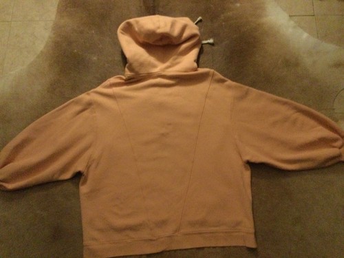 NWoT Free People women's sweatshirt hoodie Pale Peach size M (L) - Picture 5 of 21