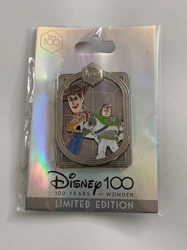 DEC Celebrating 100 Years With Character Buzz Woody Toy Story LE400 Disney Pin B