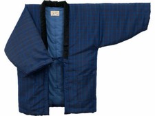 Japanese Kimono Hanten Warm Wear Winter Jacket Free size Made in JAPAN 188