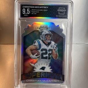 2019 Contenders Optic Supernova Die-Cuts Christian McCaffrey #S-CM Case Hit!!!