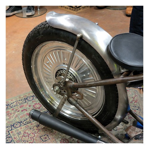 COPRI RUOTA COPPA 16 HARLEY DAVIDSON sportster dyna softail bobber vintage MOZZO - Imagen 8 de 12