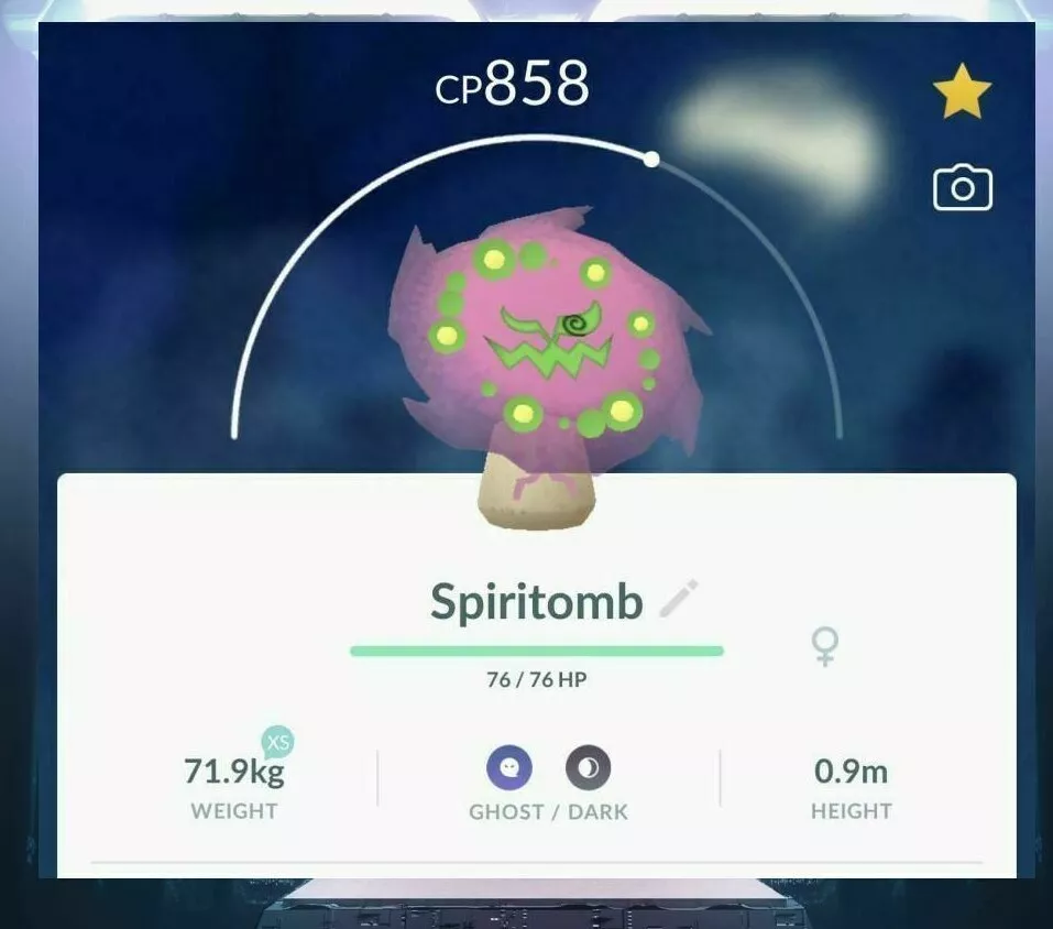 Spiritomb - Pokemon Go