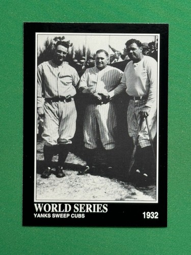 1992 Megacards Conlon The Babe Ruth Collection PICK YOUR CARD COMPLETE YOUR SET - Picture 77 of 328