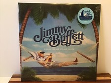 Jimmy Buffett Equal Strains On All Parts 2-LP Key West Blue Vinyl Record