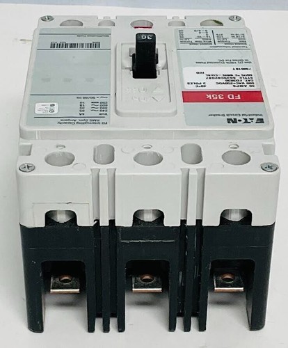 INTERRUPTOR CIRCUITO FD3030 EATON 30A 3P 600V NUEVO CAJA ABIERTA ENVÍO GRATUITO 2 DÍAS - Imagen 5 de 8