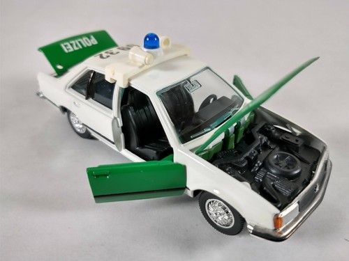 Opel Rekord Polizeiauto Gama Mini 1:43 Diecast - Picture 8 of 12