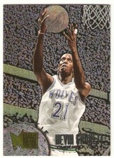 KEVIN GARNETT ROOKIE 1995-96 FLEER METAL 167 MINNESOTA TIMBERWOLVES CELTICS HOF