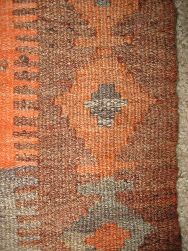 Alfombra o colgante de pared Afganistán vintage años 70 AFGANA hecha a mano 39" x 28 1/2" - Imagen 12 de 12