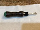 Hand Crafted Wood/Marble??? Bottle Wine Stopper 6.25" — photo 3