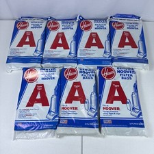 Genuine Hoover Type A Allergen Vacuum Cleaner Bags, 21 Bags Total #4010001A NOS