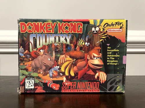 Donkey Kong Country (Super Nintendo, SNES) - USED