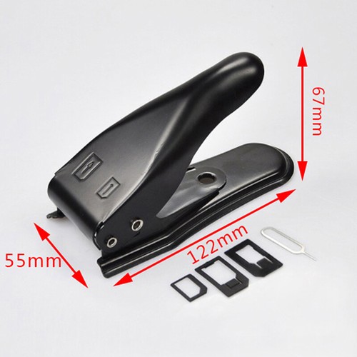 Multi-function Dual 2 in 1 Nano Micro SIM Card Cutter For Smart Phone Accesso QH - Bild 4 von 11