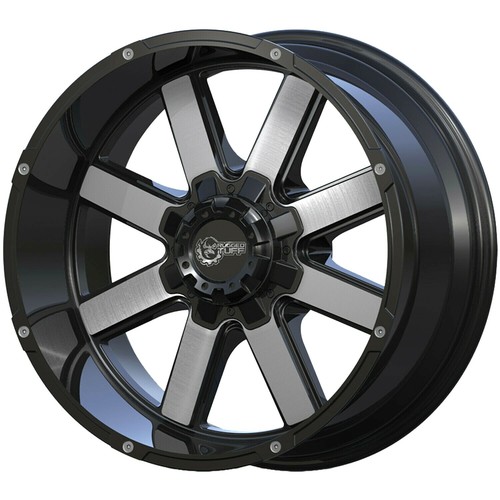 (4) RT888 6x139.7 6x5.5 20x10 Wheels Rims Set 20" Inch 6-Lug (-18) Machined Face - Picture 9 of 11