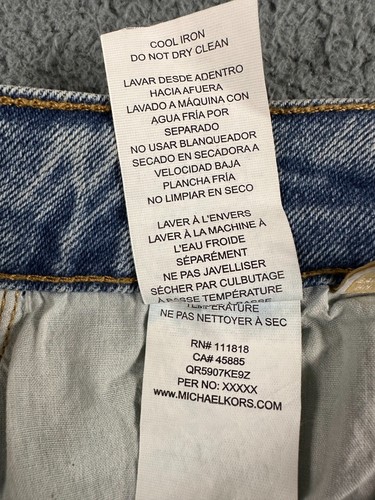 NEU Michael Kors Damen Wide Leg Jeans Größe 12 - Bild 12 von 12