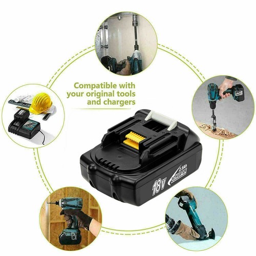For MAKITA BL1820 BL1815 BL1830 LXT 18V 18 Volt Li-Ion Battery 3.0Ah - US Stock - Picture 8 of 12