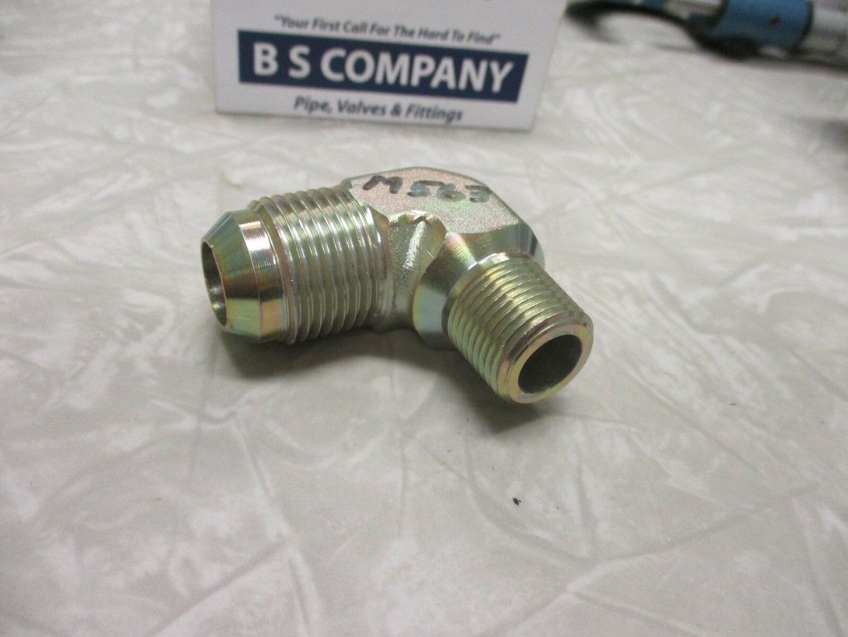 Aeroquip #10 Steel To -08 Reducer Fitting Aeroquip #10 Steel To -08 Reducer Fitting