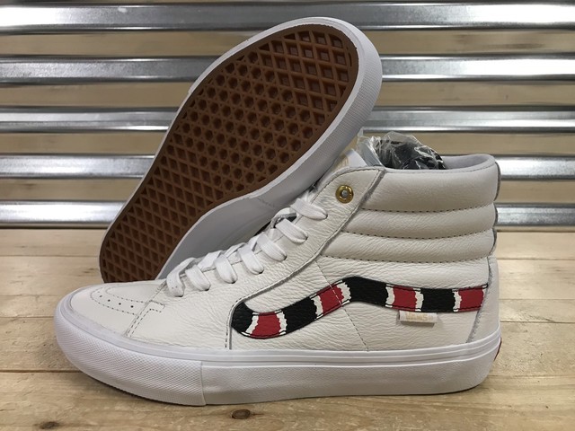 VANS Sk8 Hi Pro BMX Scotty Cranmer Skate Shoes Coral Snake Sz 9 ( VN0A45JVVGC ) VANS Sk8 Hi Pro BMX Scotty Cranmer Skate Shoes Coral Snake Sz 9 ( VN0A45JVVGC )